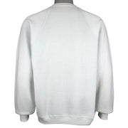 NCAA (Gear) - Virginia Tech spell-Out Crew Neck Sweatshirt 1990s Large Vintage Retro