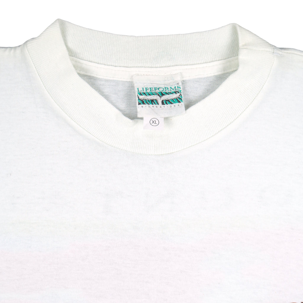 Vintage (Lifeforms) - Mountain Frog Single Stitch T-Shirt 1991 X-Large Vintage Retro