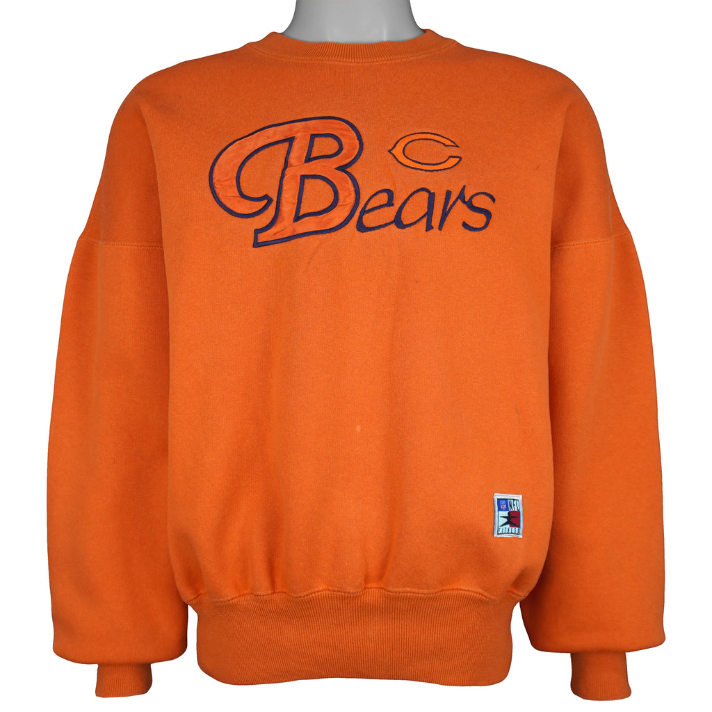 NFL (Legends) - Chicago Bears Embroidered Crew Neck Sweatshirt 1990s Large Vintage Retro Football