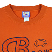 NFL (Legends) - Chicago Bears Embroidered Crew Neck Sweatshirt 1990s Large Vintage Retro Football