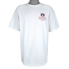 NCAA (Ruppshirts) - Auburn Tigers School Of Hard Knocks T-Shirt 1997 Large Vintage Retro