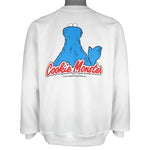 Vintage (Hanes) - Elmo Cookie Monster Crew Neck Sweatshirt 1990s Large Vintage Retro
