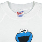Vintage (Hanes) - Elmo Cookie Monster Crew Neck Sweatshirt 1990s Large Vintage Retro