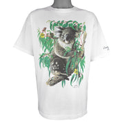 Vintage (TSF) - Koala Cincinnati Zoo Animal Print T-Shirt 1990s X-Large Vintage Retro