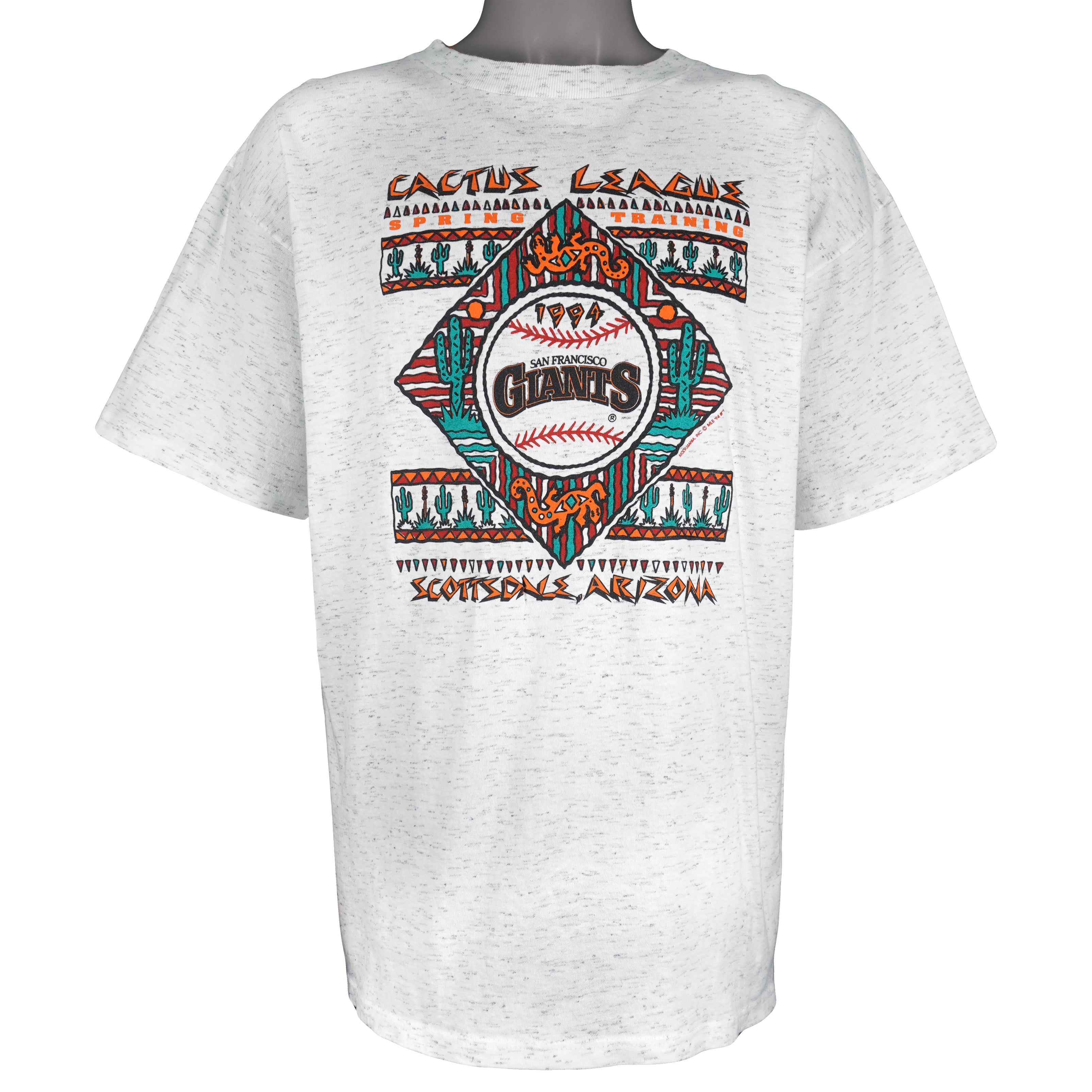 MLB (Miller) - San Francisco Giants Cactus League, Arizona T-Shirt 1994 X-Large Vintage Retro Baseball