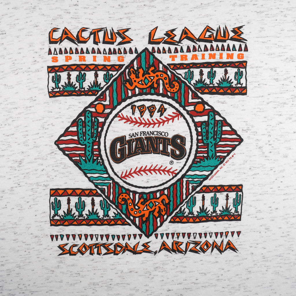 MLB (Miller) - San Francisco Giants Cactus League, Arizona T-Shirt 1994 X-Large Vintage Retro Baseball