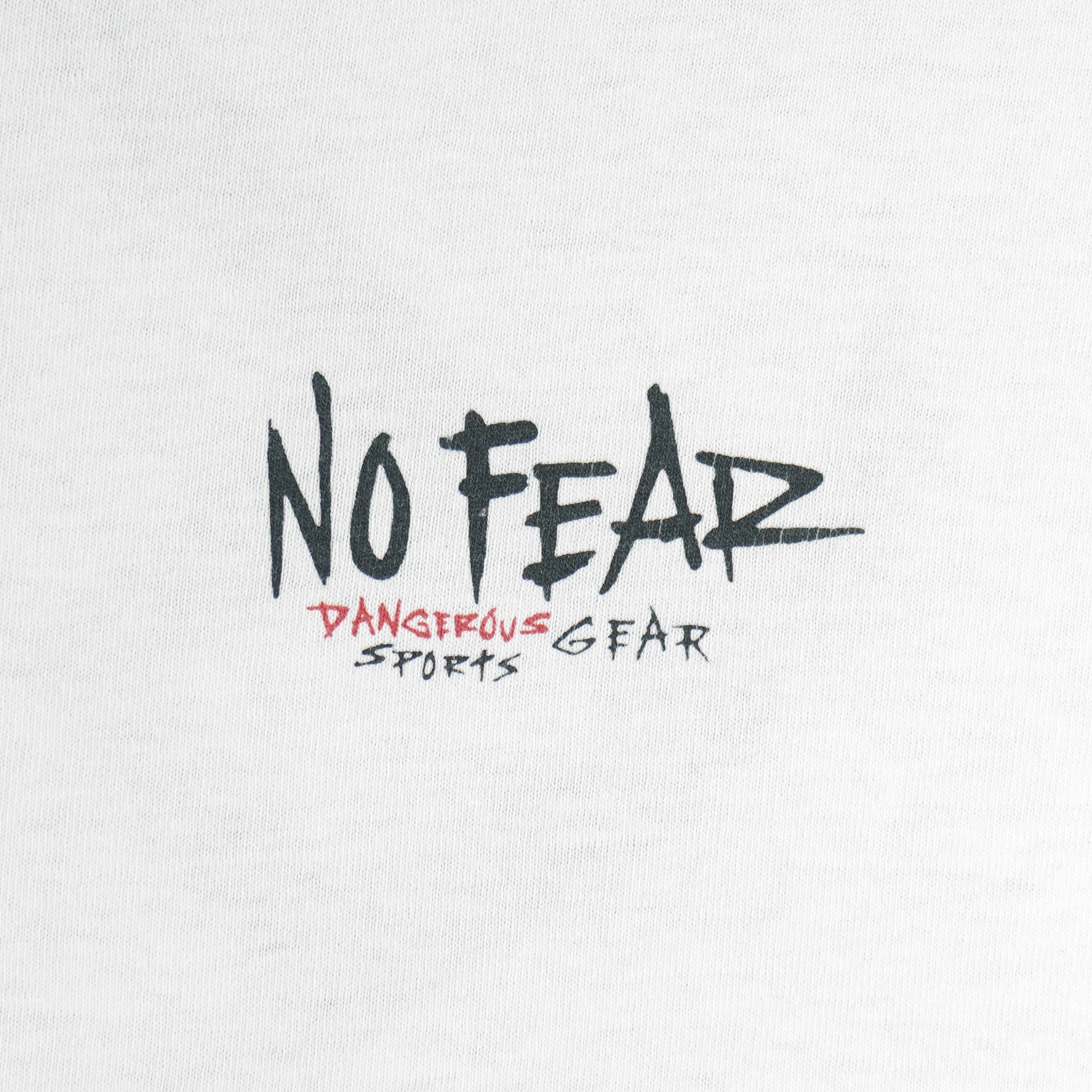 Vintage (No Fear) - Baseball The Hum Of A Pitch T-Shirt 1990s Large Vintage Retro