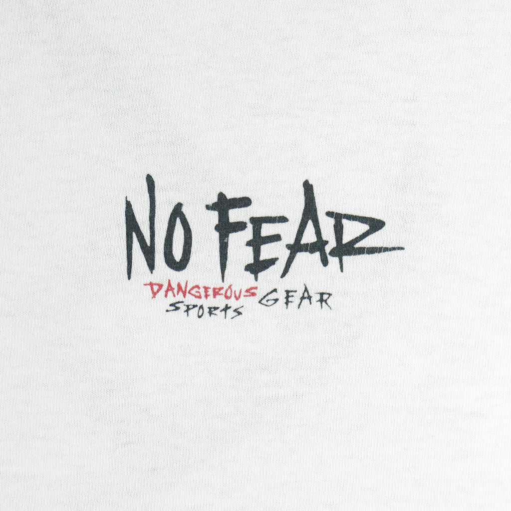 Vintage (No Fear) - Baseball The Hum Of A Pitch T-Shirt 1990s Large Vintage Retro