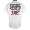Vintage (No Fear) - We Eat Those People For Breakfast T-Shirt 1990s Large Vintage Retro