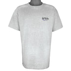 Vintage (No Fear) - Grey You'll Never Steal Second With Your Foot On First T-Shirt 1990s X-Large Vintage Retro