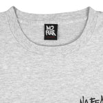 Vintage (No Fear) - Grey You'll Never Steal Second With Your Foot On First T-Shirt 1990s X-Large Vintage Retro