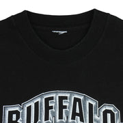 NHL - Buffalo Sabres Big Spell-Out T-Shirt 1990s X-Large Vintage Retro Hockey