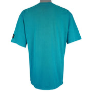 Starter (NHL) - San Jose Sharks Playoff Frenzy T-Shirt 1994 Large Vintage Retro Hockey