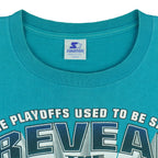 Starter (NHL) - San Jose Sharks Playoff Frenzy T-Shirt 1994 Large Vintage Retro Hockey