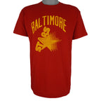 Vintage - USFL Baltimore Stars Football Team T-Shirt 1985 Medium Tall Vintage Retro Football