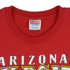 NCAA (Hanes) - Arizona Wildcats National Champions Single Stitch T-Shirt 1997 X-Large Vintage Retro