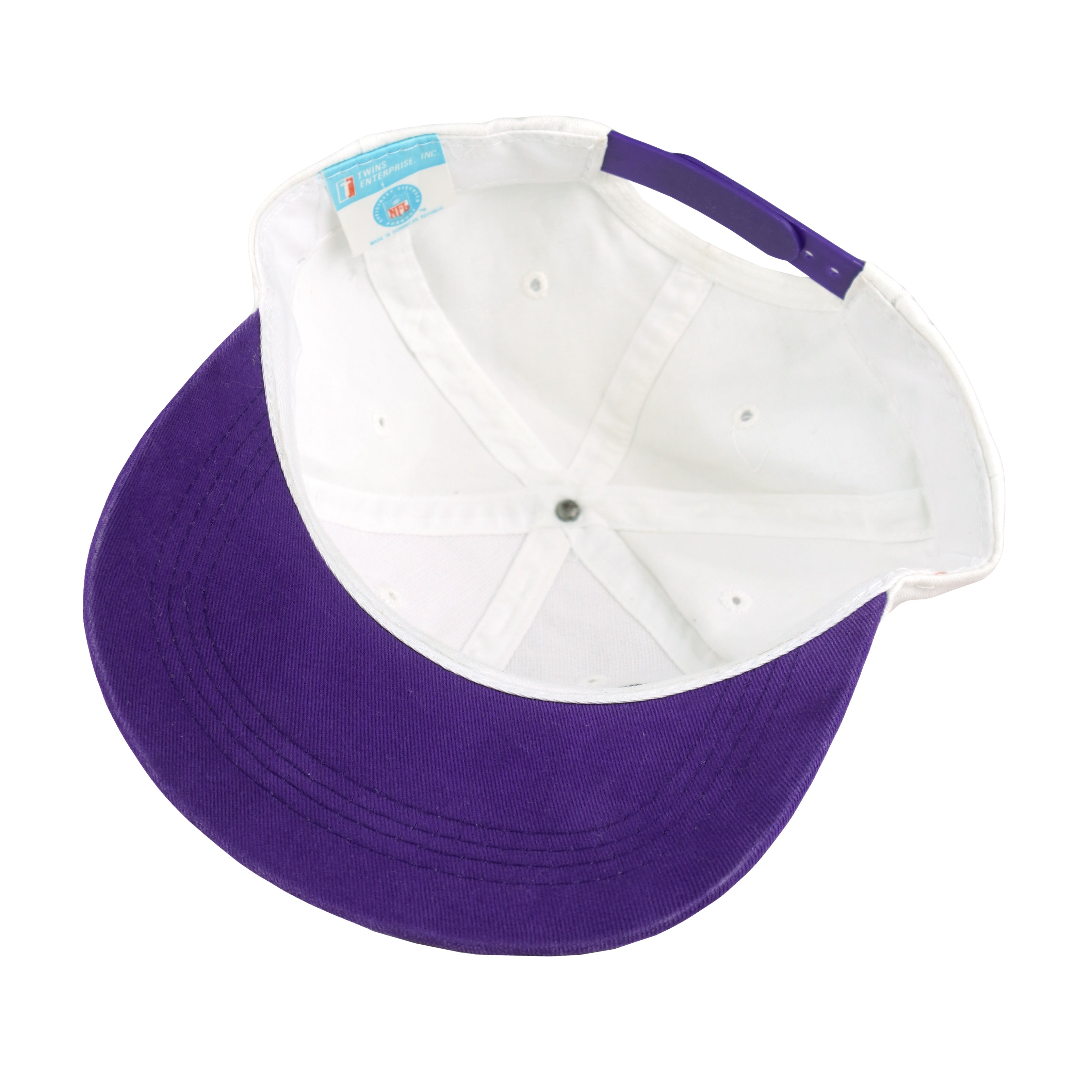 NFL (Twins) - Baltimore Ravens Embroidered Snapback Hat 1990s OSFA Vintage Retro Football
