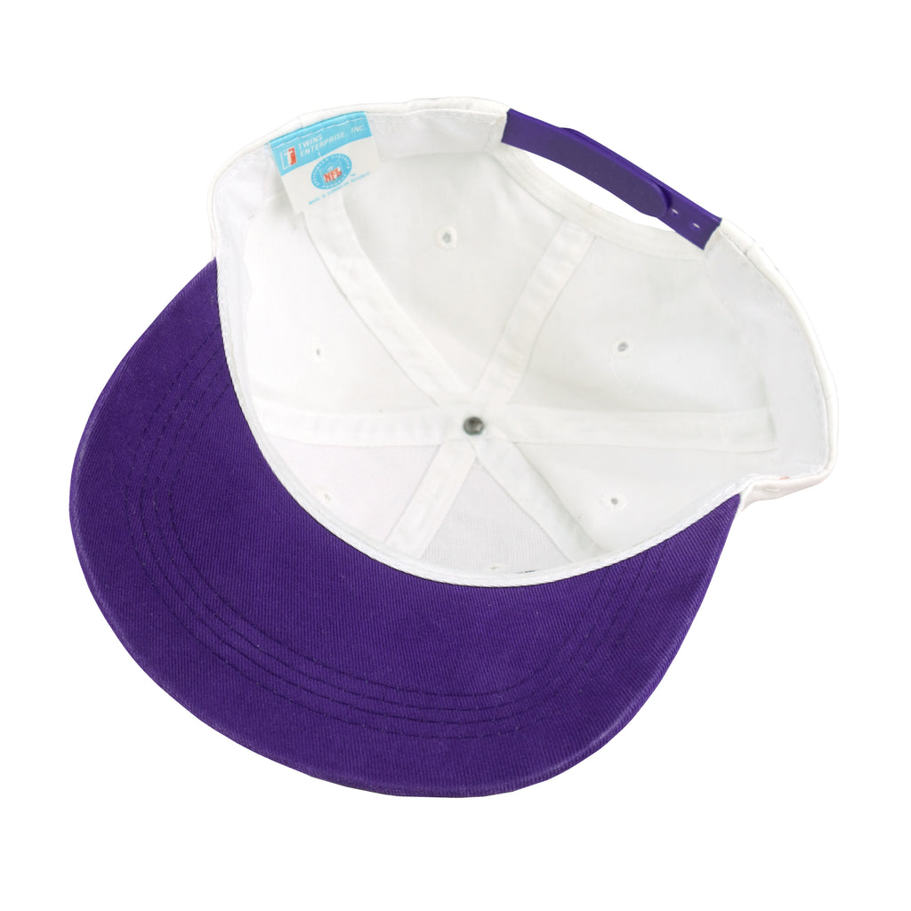 NFL (Twins) - Baltimore Ravens Embroidered Snapback Hat 1990s OSFA Vintage Retro Football