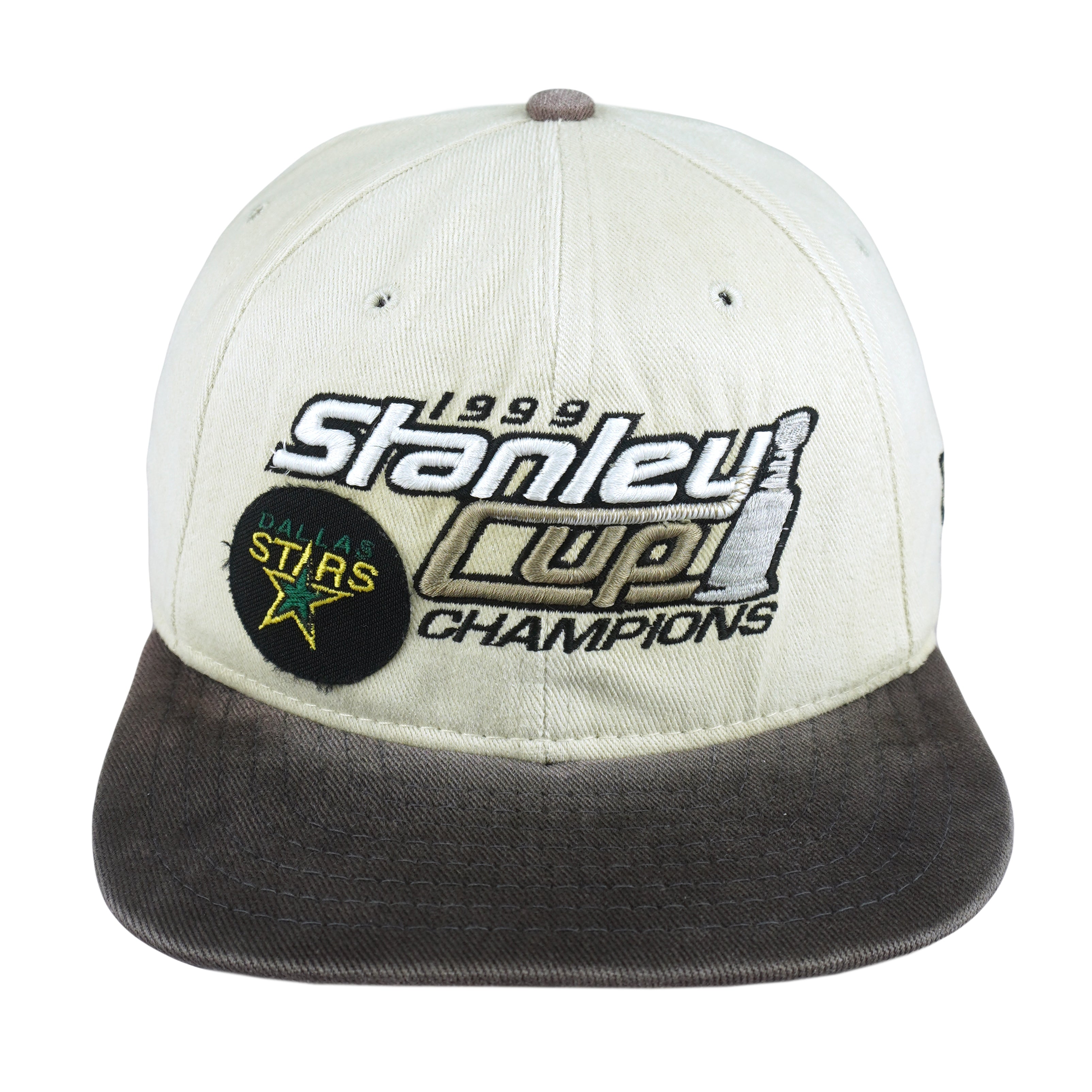 NHL (New Era) - Dallas Stars Stanley Cup Champions Snapback Hat 1999 OSFA Vintage Retro Hockey