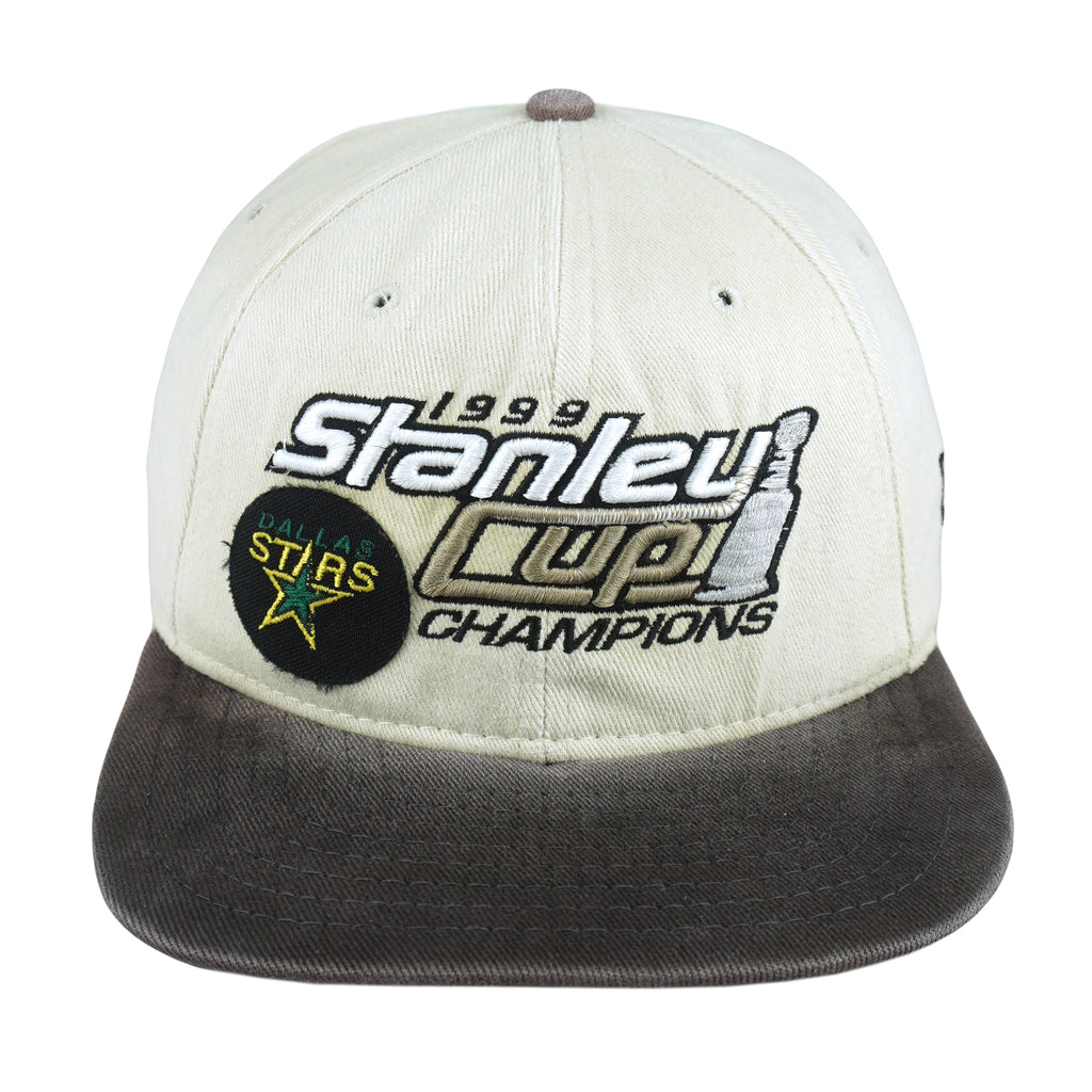 NHL (New Era) - Dallas Stars Stanley Cup Champions Snapback Hat 1999 OSFA Vintage Retro Hockey