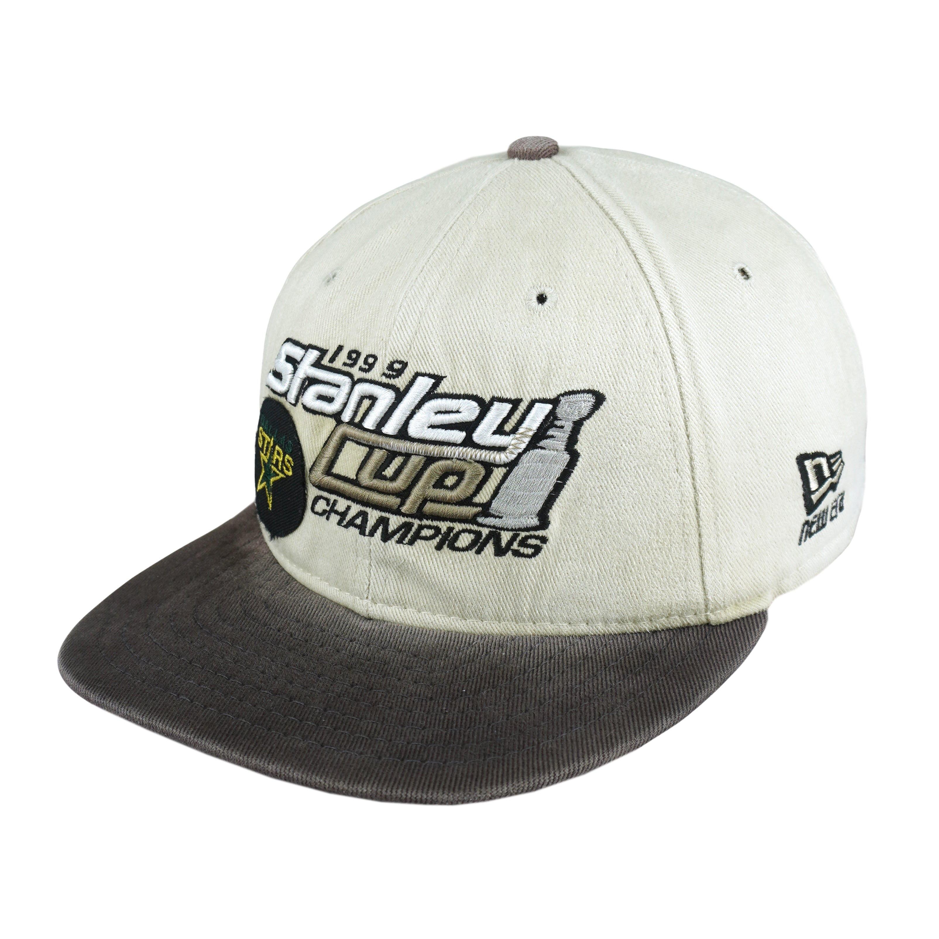 NHL (New Era) - Dallas Stars Stanley Cup Champions Snapback Hat 1999 OSFA Vintage Retro Hockey