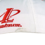 NFL (Logo Athletic) - San Francisco 49ers Shark Tooth Snapback Hat 1990s OSFA Vintage Retro Football