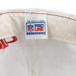 NFL (Logo Athletic) - San Francisco 49ers Shark Tooth Snapback Hat 1990s OSFA Vintage Retro Football