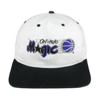 NBA (Competitor) - Orlando Magic Embroidered Snapback Hat 1990s OSFA Vintage Retro Basketball