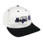 NBA (Competitor) - Orlando Magic Embroidered Snapback Hat 1990s OSFA Vintage Retro Basketball
