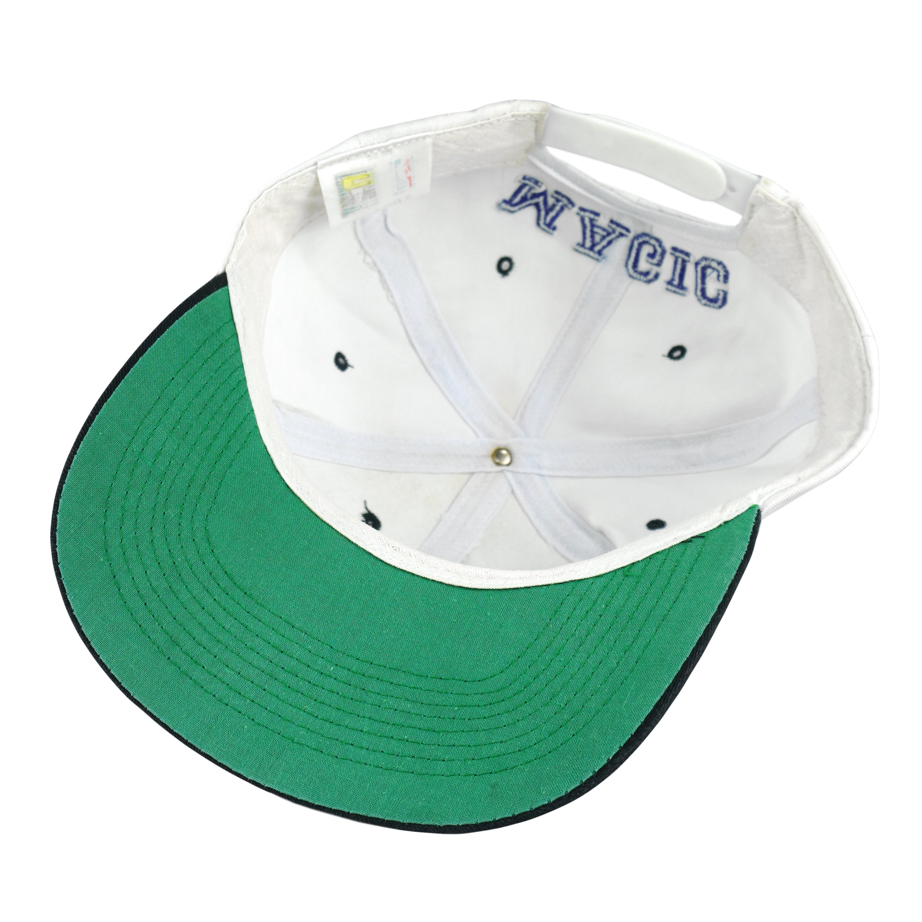 NBA (Competitor) - Orlando Magic Embroidered Snapback Hat 1990s OSFA Vintage Retro Basketball