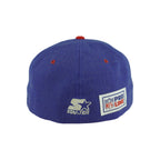 Starter - Buffalo Bills Embroidered Fitted Hat 1990s OSFA Vintage Retro Football