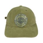 Harley Davidson - Ride Like The Wind Embroidered Strapback Hat 1990s OSFA Vintage Retro