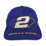 NASCAR (Logo Athletic) - Rusty Wallace Number 2 Strapback Hat 1990s OSFA