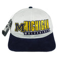 Starter - Michigan Wolverines Embroidered Deadstock Trucker Hat 1990s OSFA Vintage Retro