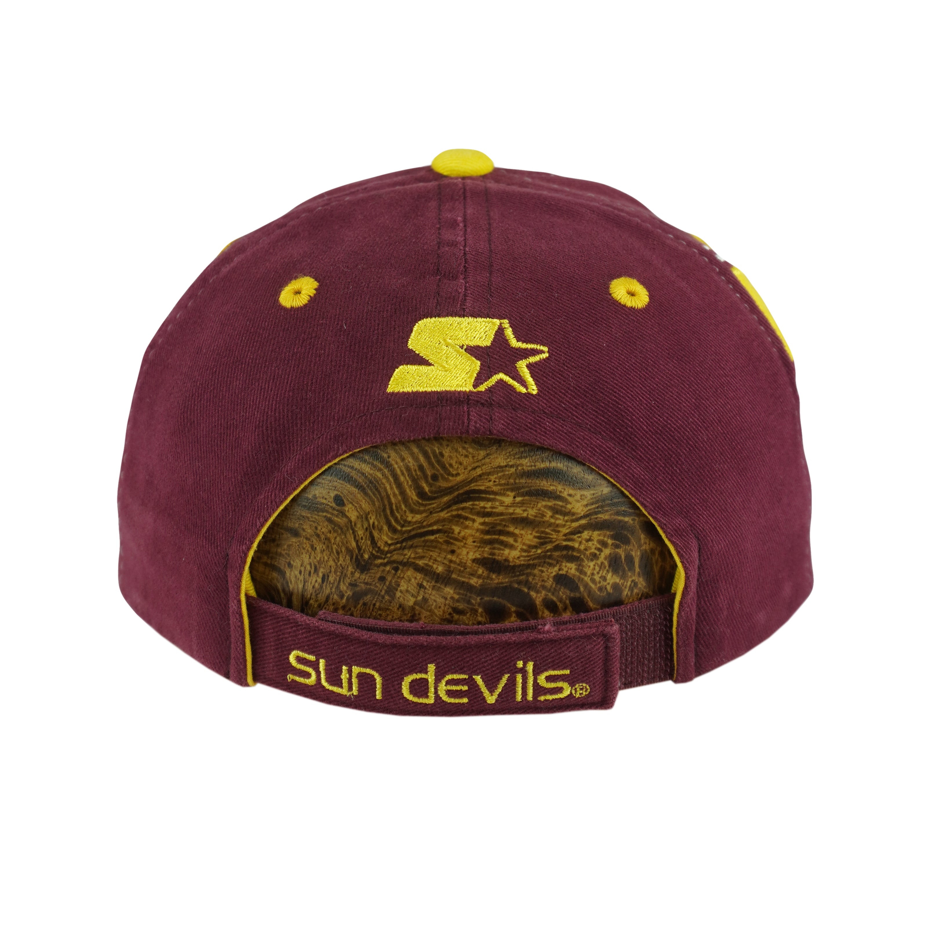Starter - Arizona State Sun Devils Embroidered Strapback Hat 1990s OSFA Vintage Retro