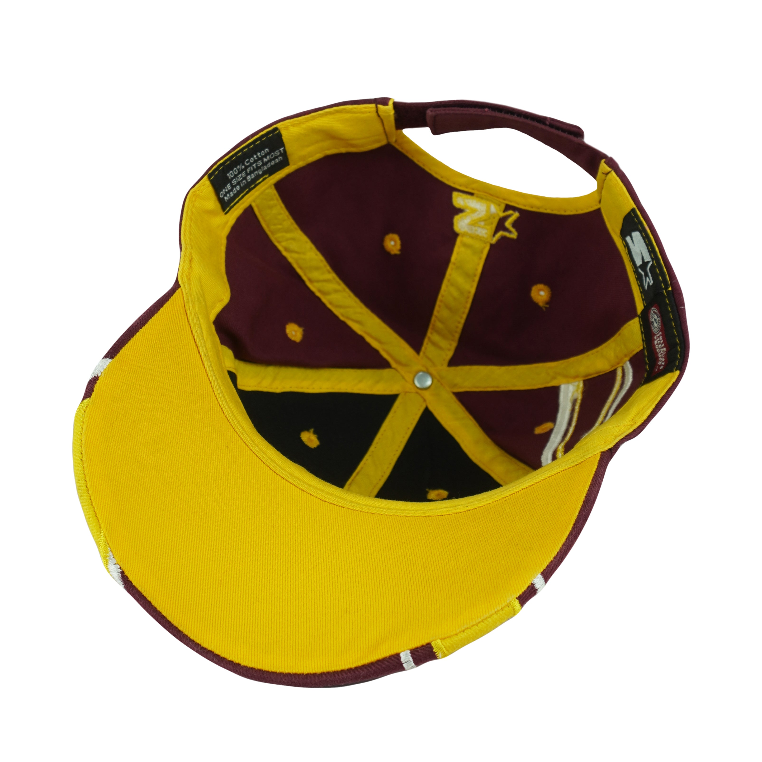 Starter - Arizona State Sun Devils Embroidered Strapback Hat 1990s OSFA Vintage Retro