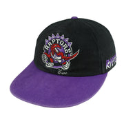 NBA (First Pick) - Toronto Raptors Embroidered Strapback Hat 1990s OSFA Vintage Retro Basketball