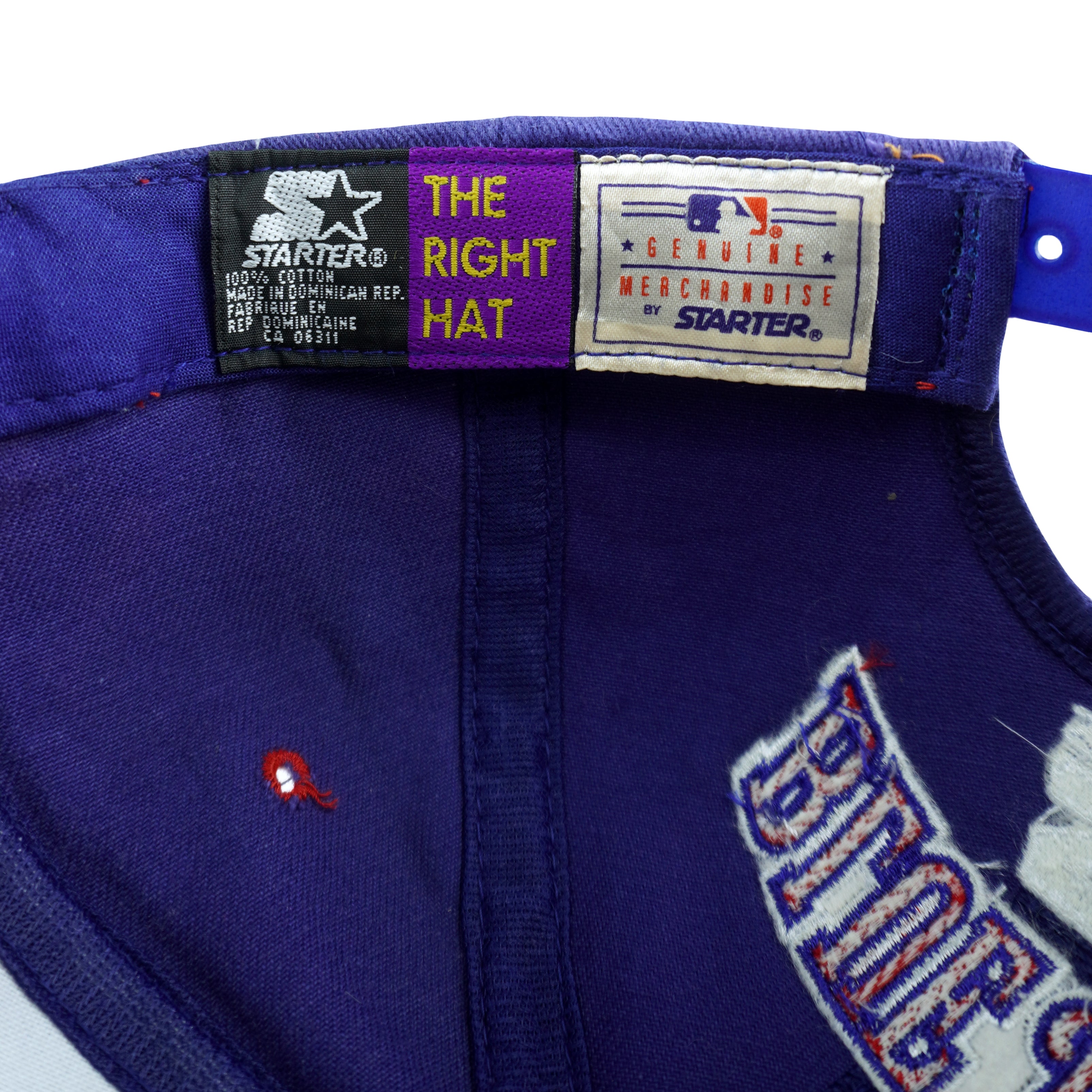 Starter (The Right Hat) - Toronto Blue Jays Snapback Hat 1990s OSFA Vintage Retro Baseball