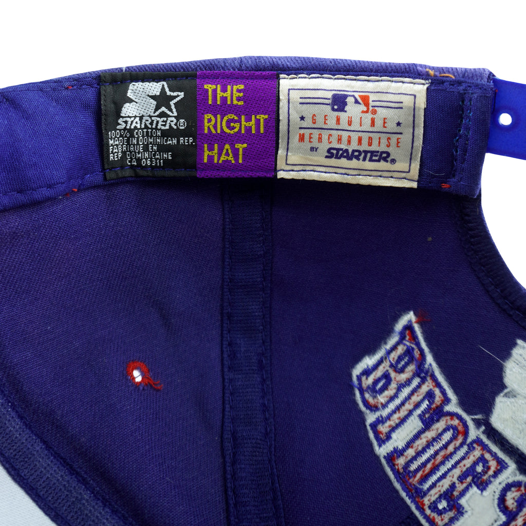 Starter (The Right Hat) - Toronto Blue Jays Snapback Hat 1990s OSFA Vintage Retro Baseball