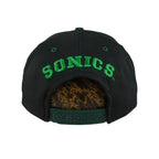 NBA (Competitor) - Seattle SuperSonics Embroidered Snapback Hat 1990s OSFA Vintage Retro Basketball