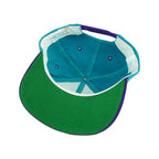NBA (The Game) - Charlotte Hornets Embroidered Snapback Hat 1990s OSFA Vintage Retro Basketball