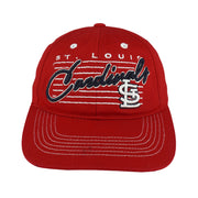 MLB (Fan Official) - St. Louis Cardinals Strapback Hat 1990s OSFA Vintage Retro Baseball