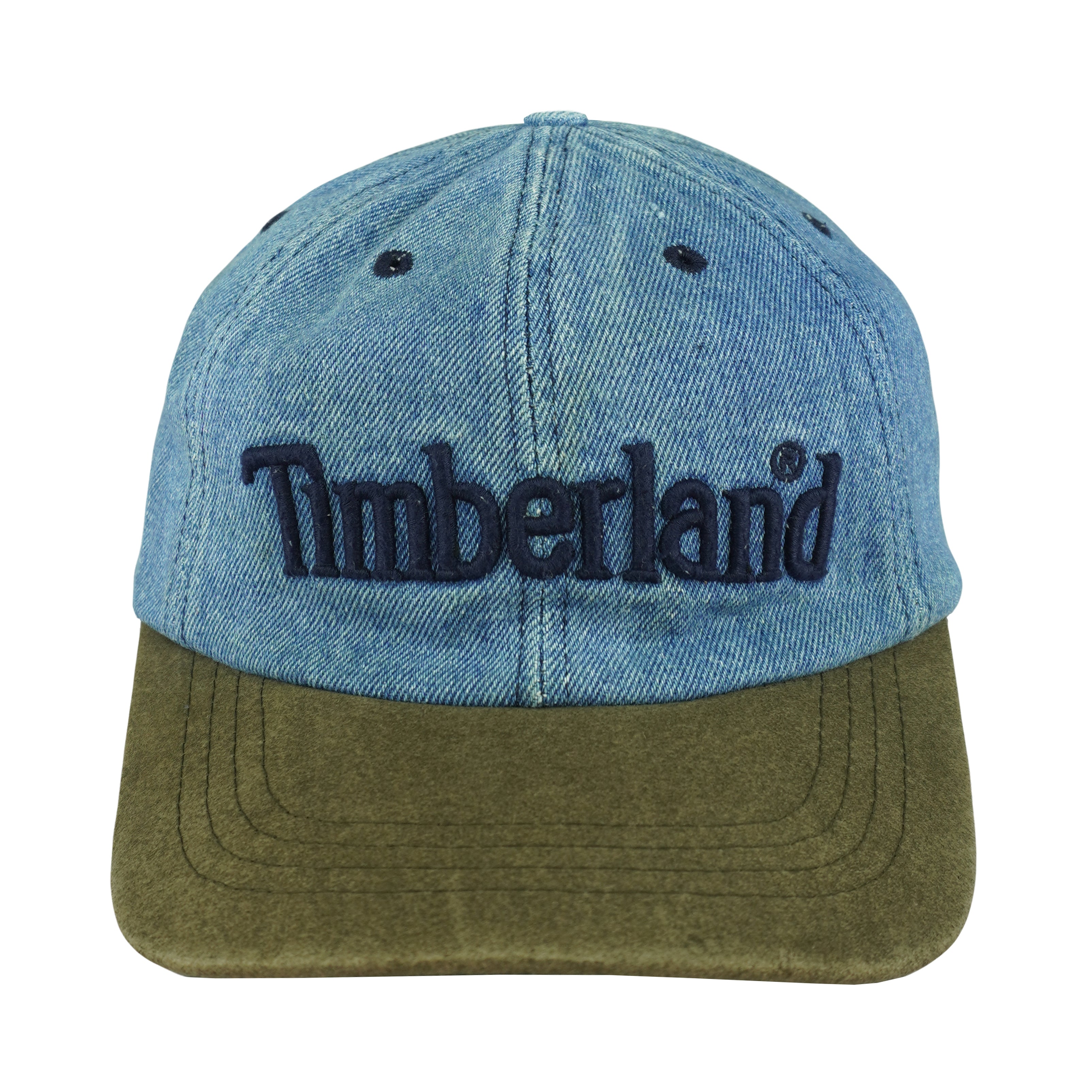 Timberland - Embroidered Strapback Hat 1990s OSFA Vintage Retro