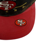 NFL (American Team) - San Francisco 49ers Snapback Hat 1990s OSFA Vintage Retro Football