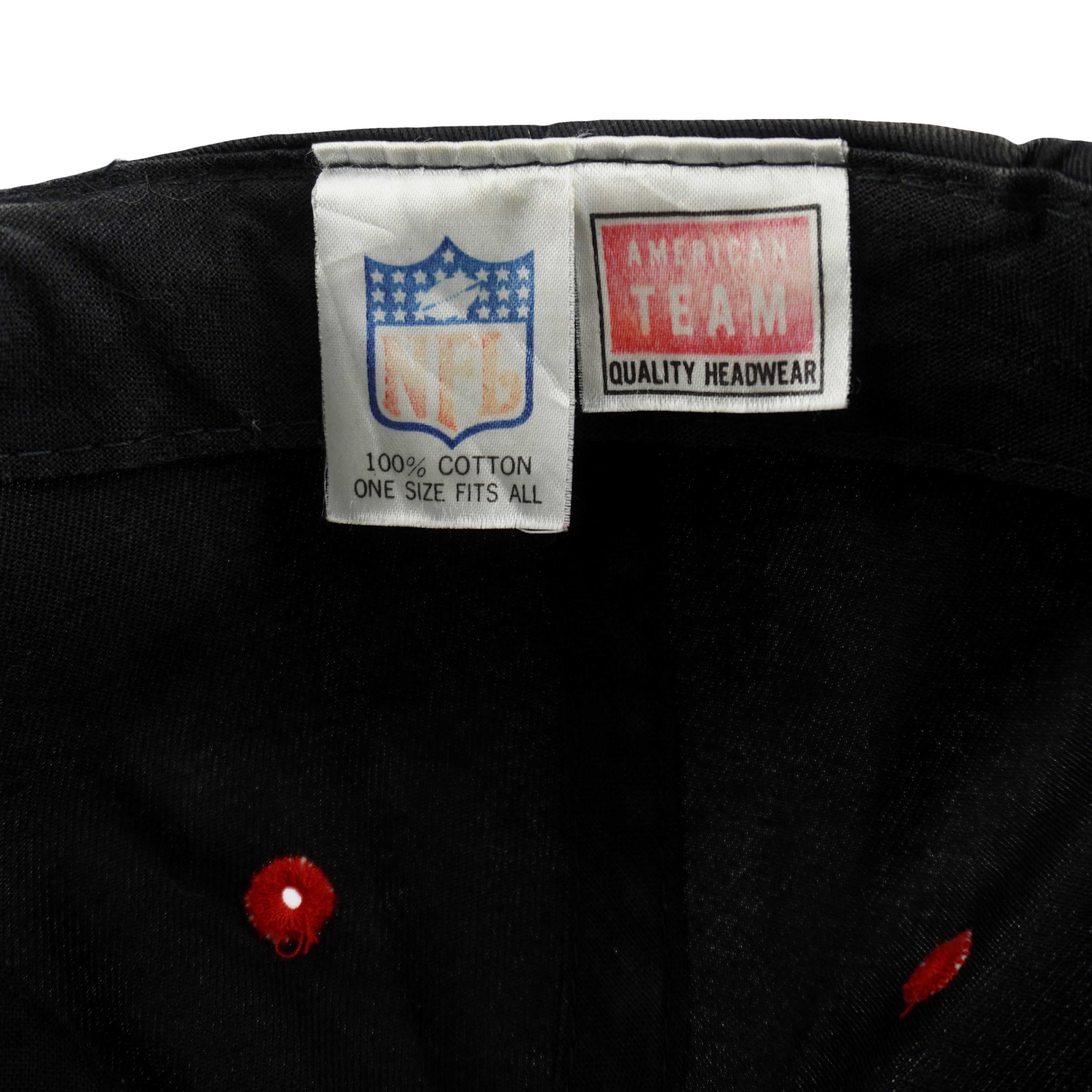NFL (American Team) - San Francisco 49ers Snapback Hat 1990s OSFA Vintage Retro Football