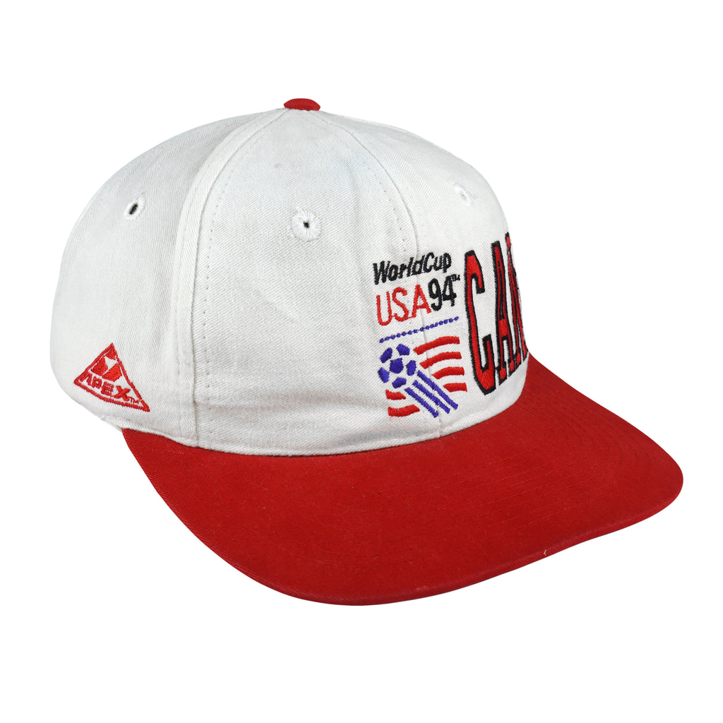 Vintage (Apex One) - World Cup USA Canada Embroidered Snapback Hat 1994 OSFA Vintage Retro