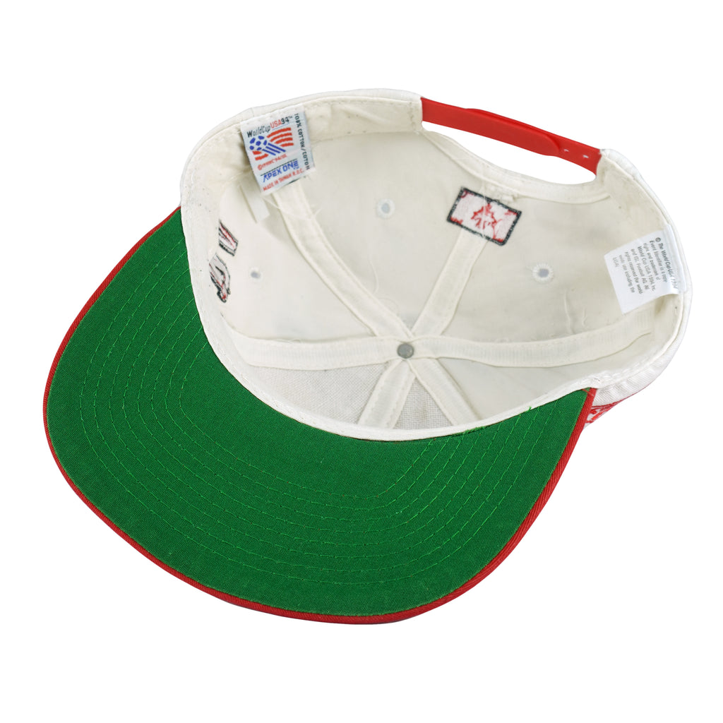 Vintage (Apex One) - World Cup USA Canada Embroidered Snapback Hat 1994 OSFA Vintage Retro