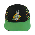 Looney Tunes - Bugs Bunny Carrots Embroidered Strapback Hat 1990s OSFA Vintage Retro