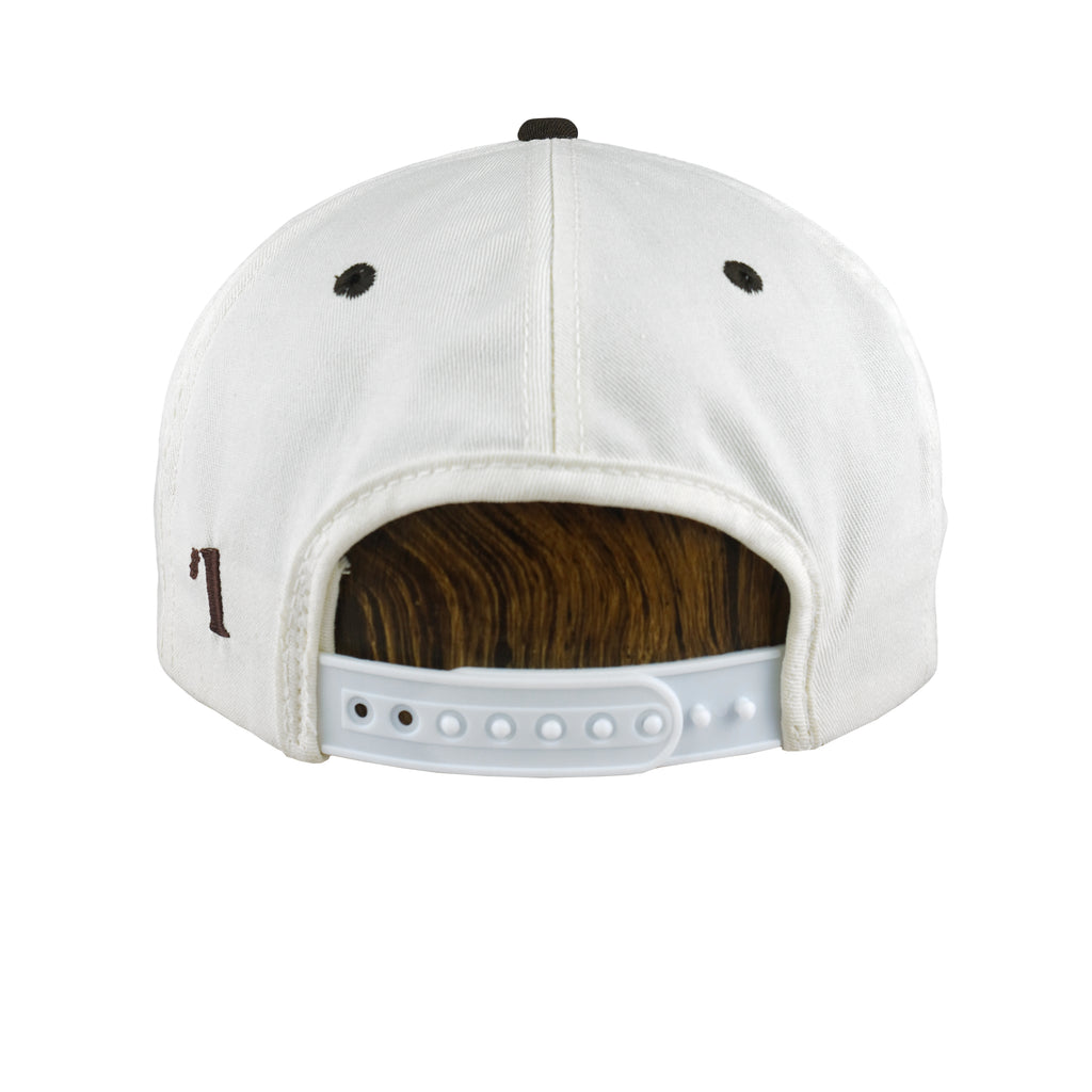 NFL (#1 Apparel) - Cleveland Browns Helmet Embroidered Snapback Hat 1990s OSFA Vintage Retro Football