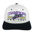 NBA - Utah Jazz Embroidered Snapback Hat 1997 OSFA Vintage Retro Basketball